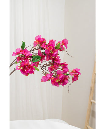 Kunstbloem Bougainvillea 90 cm paars