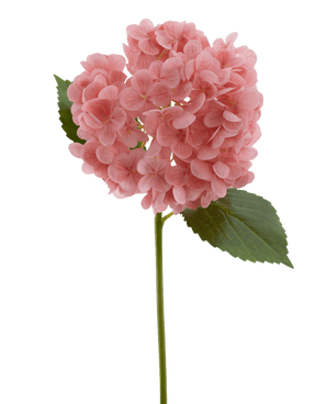 Kunstbloem Charlotte hortensia Real Touch Roze 49 cm