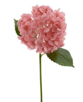 Kunstbloem Charlotte hortensia Real Touch Roze 49 cm