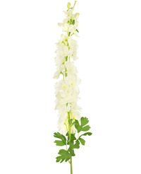 Kunstbloem Delphinium 105 cm wit