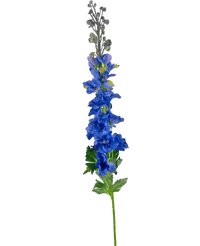 Kunstbloem Delphinium 79 cm blauw