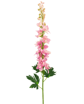 Kunstbloem Delphinium 79 cm roze