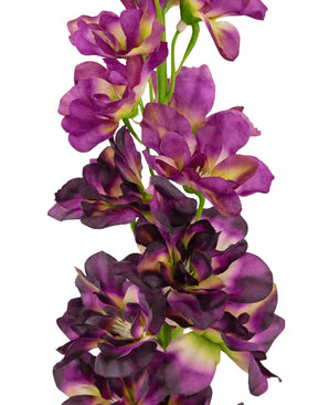 Kunstbloem Delphinium Paars 79 cm
