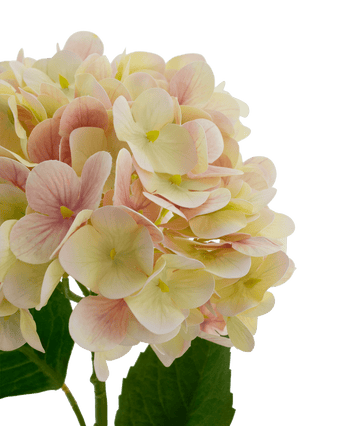Kunstbloem Hortensia Real Touch Roze 58 cm