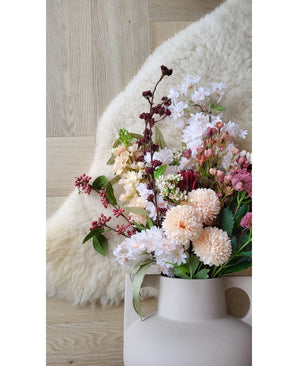 Kunstbloem Jilly 70 cm roze