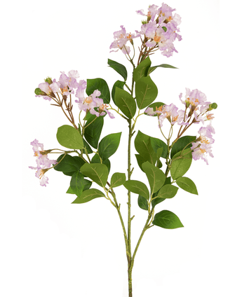 Kunstbloem Lagerstroemia 92 cm paars