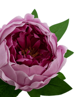 Kunstbloem Lotus pioenroos Real Touch paars 58 cm