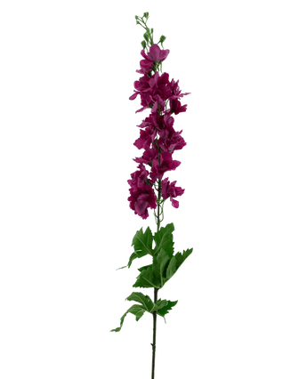 Kunstbloem Ridderspoor Real Touch roze 90 cm