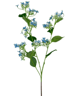 Kunstbloem Wilde Hydrangea 93 cm blauw