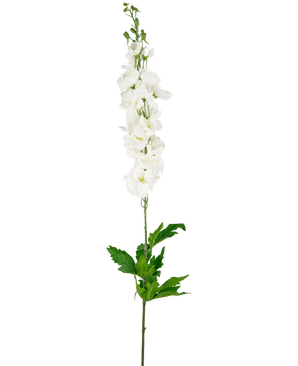 Kunstdelphinium Real Touch Wit 90cm