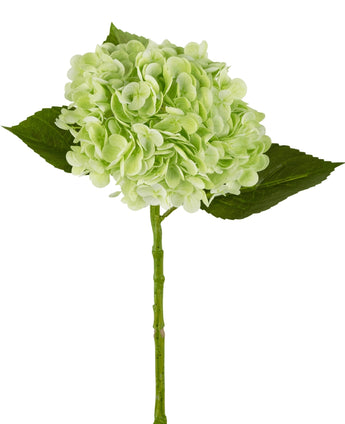 Kunsthortensia "Annabelle" Real Touch Groen 55cm