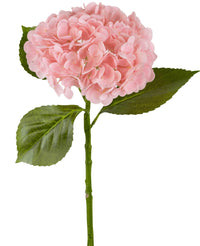 Kunsthortensia "Annabelle" Real Touch Roze 55cm