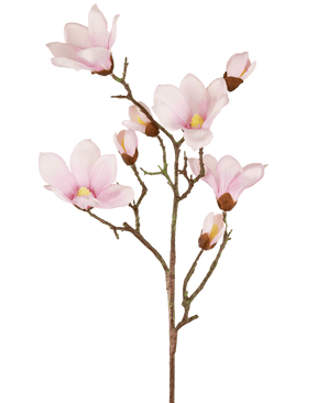 Kunstmagnoliatak Real Touch Roze 98cm