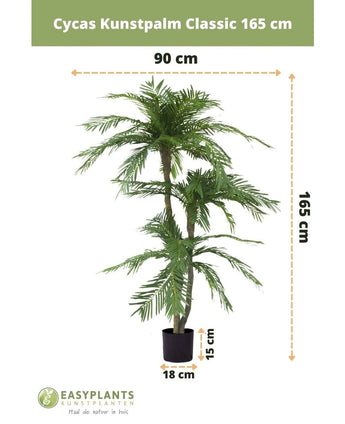 Kunstpalm Cycas Classic 165 cm