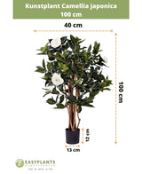 Kunstplant Camellia japonica 100 cm