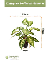 Kunstplant Dieffenbachia 60 cm