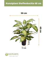 Kunstplant Dieffenbachia 75 cm