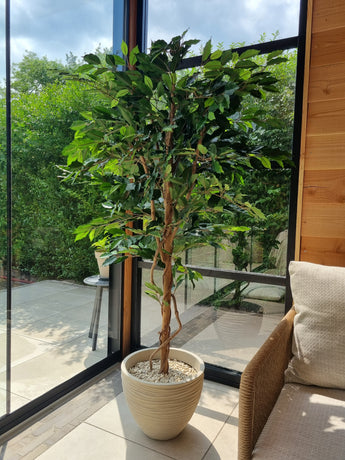 Kunstplant Ficus Groen 180 cm