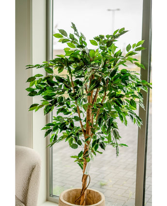 Kunstplant Ficus Groen 180 cm