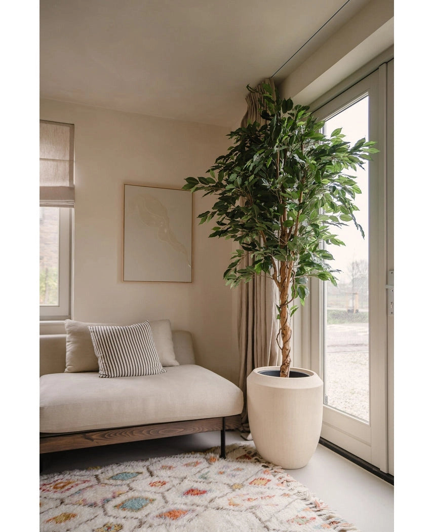 Natuurlijke Olijfboom in poly pot 210 cm, kunstboom Natuurlijke Olijfboom in poly pot 210 cm, kunstboom