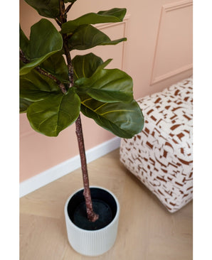 Kunstplant Ficus Tabaksplant Deluxe 155 cm