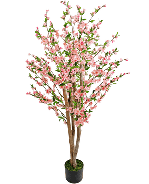 Kunstplant Kersenbloesem 150 cm roze
