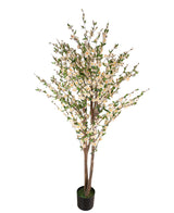 Kunstplant Kersenbloesem 180 cm crème