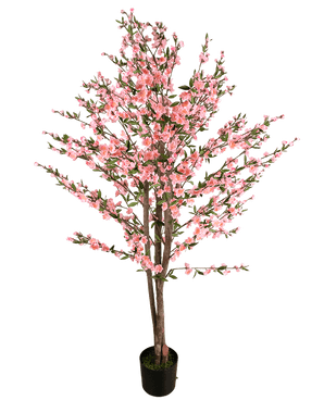 Kunstplant Kersenbloesem 180 cm roze