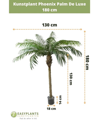 Kunstplant Phoenix Palm De Luxe 180 cm