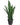 De Kunstplant Sansevieria Zeylanica 44 cm is een kunst slangenplant met lange, rechtopstaande groene bladeren en donkere horizontale strepen, in een eenvoudige zwarte pot tegen een effen witte achtergrond.