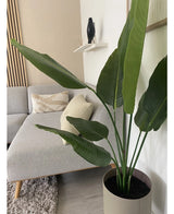 Kunstplant Strelitzia 120 cm real touch