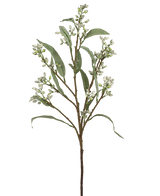 Kunsttak Eucalyptus bes 78 cm grijs