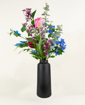 Zijden kunstbloemen boeket Painted Petals