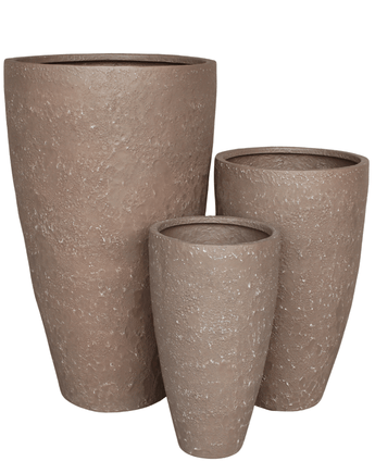 Plantenbak Polystone Brann Bruin