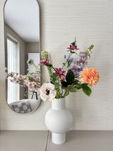 Zijden kunstbloemen boeket Bloom & Glow