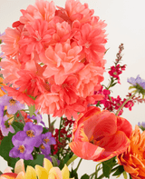 Zijden kunstbloemen boeket Colourburst Blossom