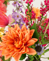 Zijden kunstbloemen boeket Colourburst Blossom