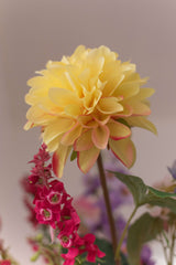 Zijden kunstbloemen boeket Colourburst Blossom