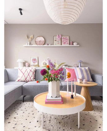 Zijden kunstbloemen boeket Colourful Svenski