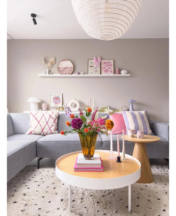 Zijden kunstbloemen boeket Colourful Svenski