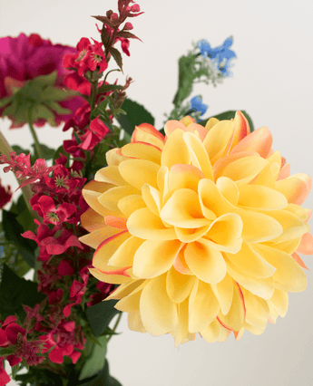 Zijden kunstbloemen boeket Confetti Bloom