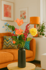 Zijden kunstbloemen boeket Confetti Bloom