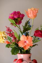 Zijden kunstbloemen boeket Confetti Bloom