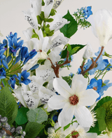 Zijden kunstbloemen boeket Cool Breeze
