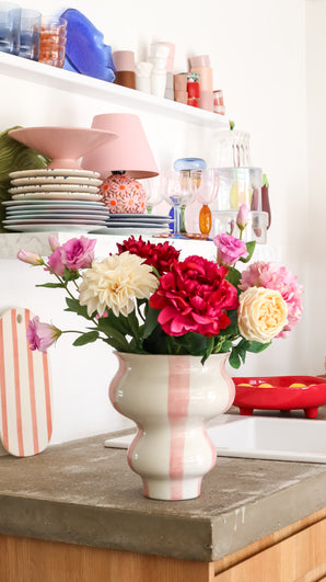 Zijden kunstbloemen boeket Dream Delight