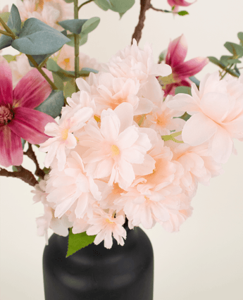 Zijden kunstbloemen boeket Featherlight Florals