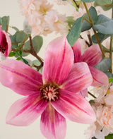 Zijden kunstbloemen boeket Featherlight Florals