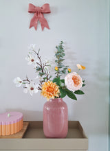 Zijden kunstbloemen boeket Fields of Joy