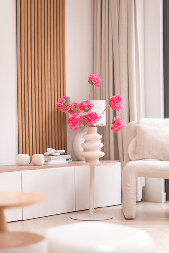 Zijden kunstbloemen boeket Kersenbloesem Roze