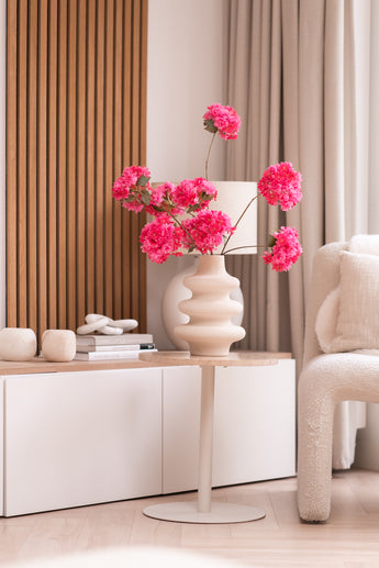 Zijden kunstbloemen boeket Kersenbloesem Roze